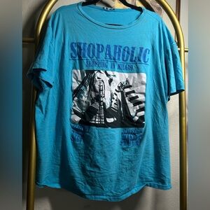 Blue Graphic T-Shirt